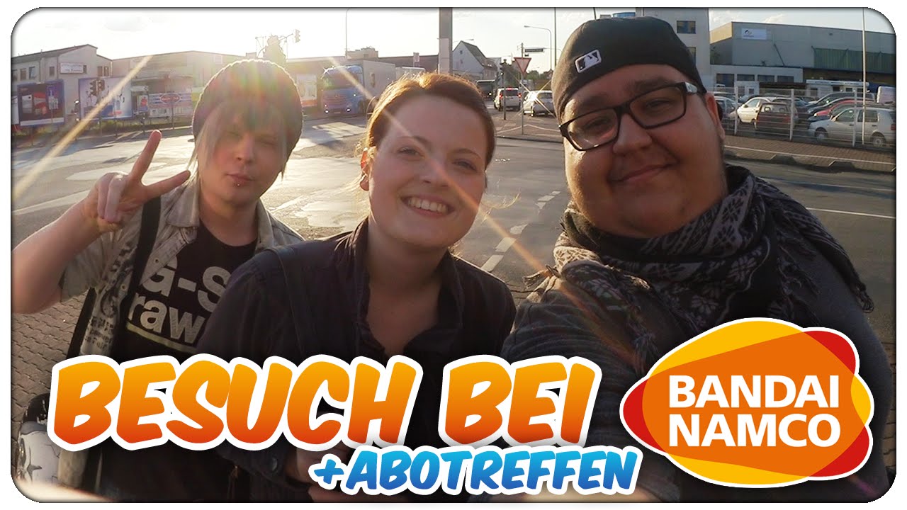 Frankfurt am Main Vlog - Besuch bei BANDAI NAMCO + Abotreffen im MYZEIL! | TheNinjaSpooky