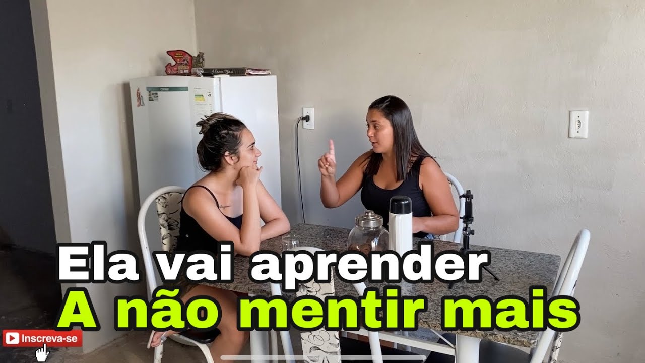 INVENTAR MENTIRA NÃO É CERTO ELA PAGOU PELA MENTIRA QUE INVENTOU