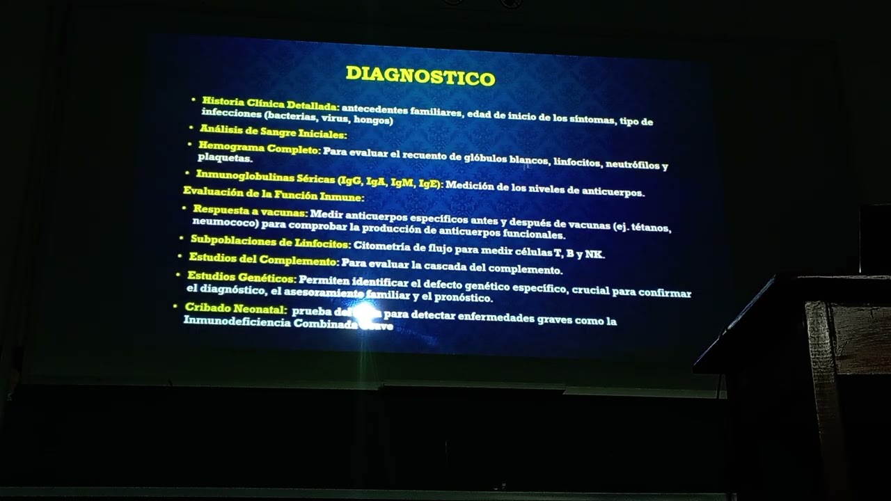 Inmunología - Inmunodeficiencias primarias 