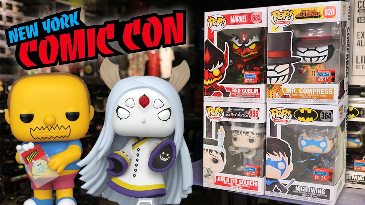NYCC 2020 Funko Pop Hunting + Giveaway!