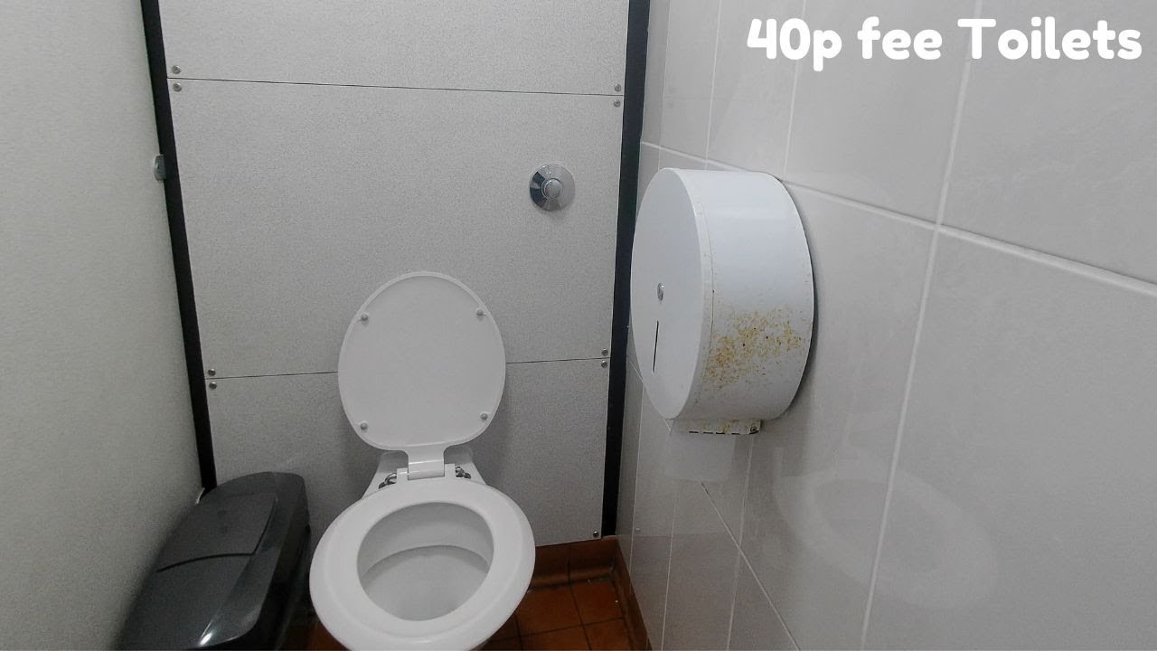 Are they worth 40p? Find out in this video of Louth public  toilets in Lincolnshire | July 2024