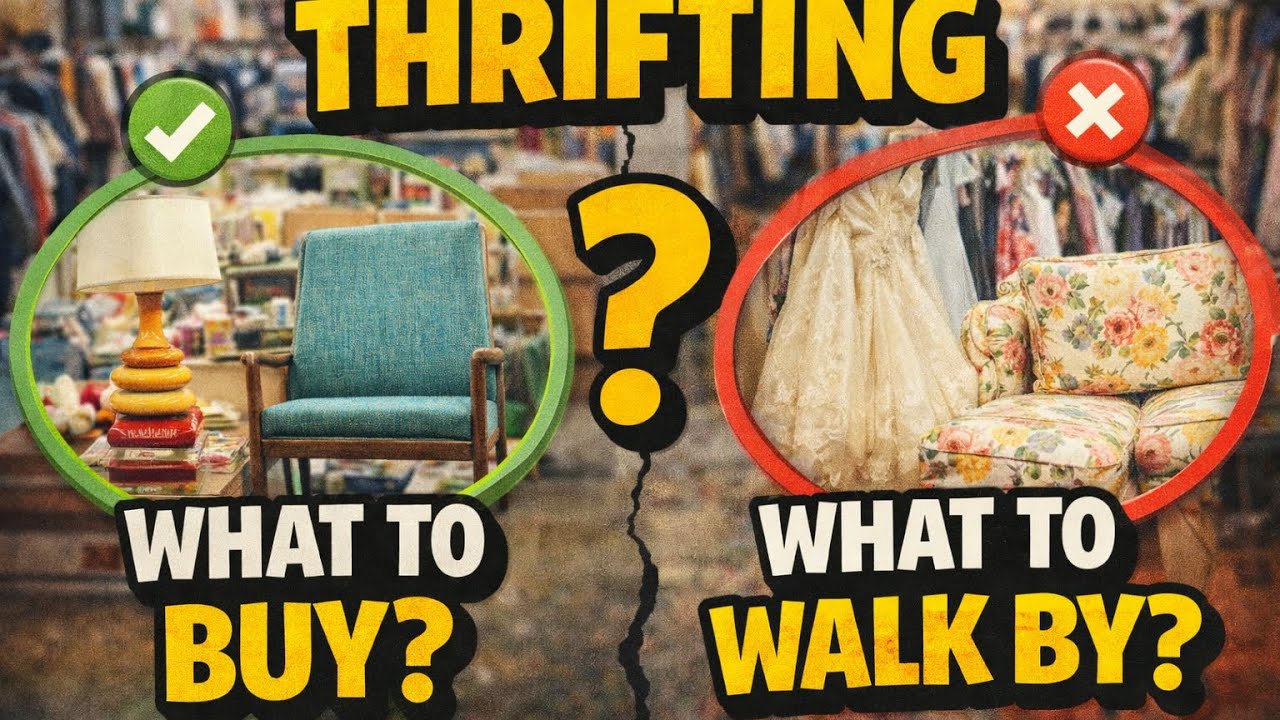 GOODWILL THRIFTING | Vintage Home Decor Finds and Styling Ideas