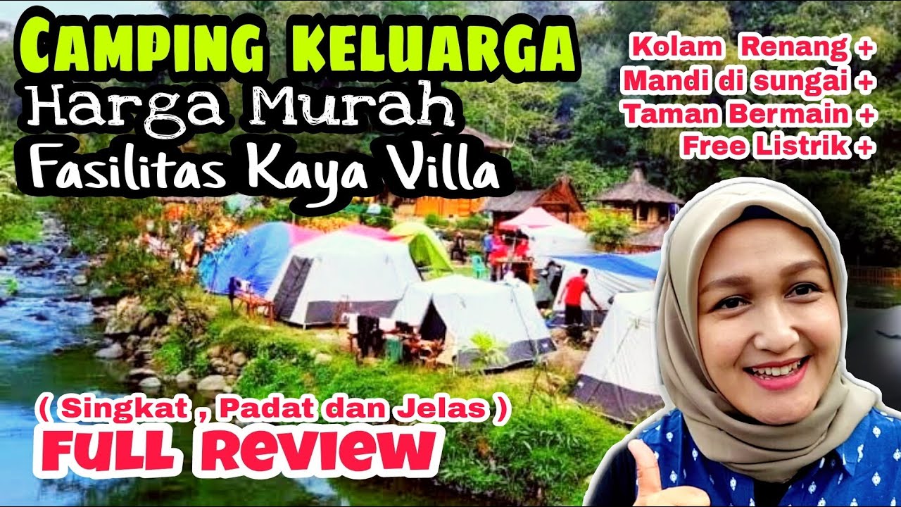 CAMPING GROUND BOGOR //CAMPING KELUARGA DI BOGOR // Grand Camp Riverside Cipayung Puncak Bogor .