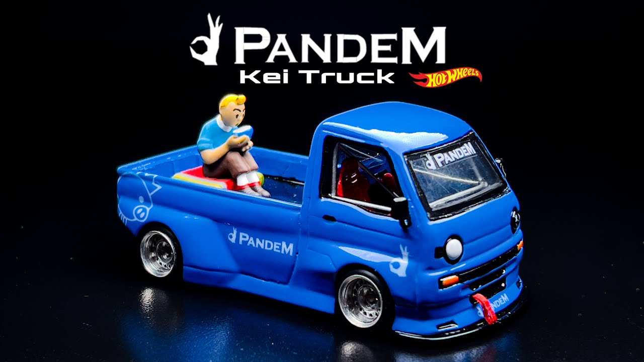 Suzuki Carry Kei Truck Pandem Hot Wheels Custom