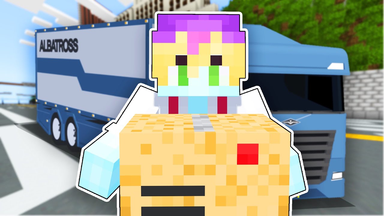 KITA JADI KURIR DI MINECRAFT! PAKETNYA NYASAR KE DC CAKUNG! - Minecraft Indonesia Delivery Simulator