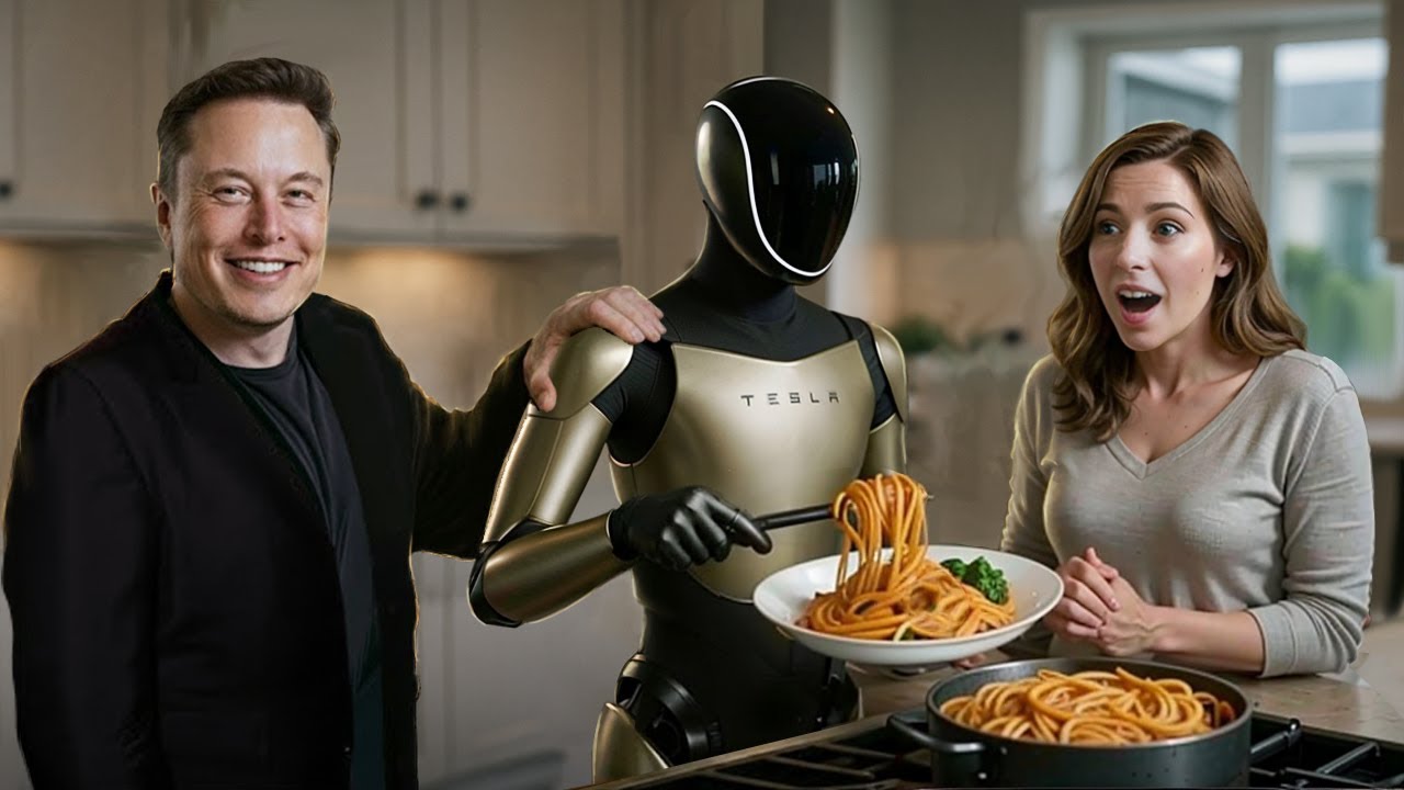 Tesla Bot Gen 3 готовит еду и убирается в доме за 2 часа!