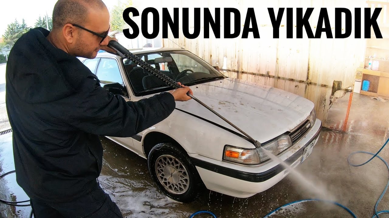 TOZLU GARAJ | Yılların tozu kiri nasıl gitti? | Mazda 626