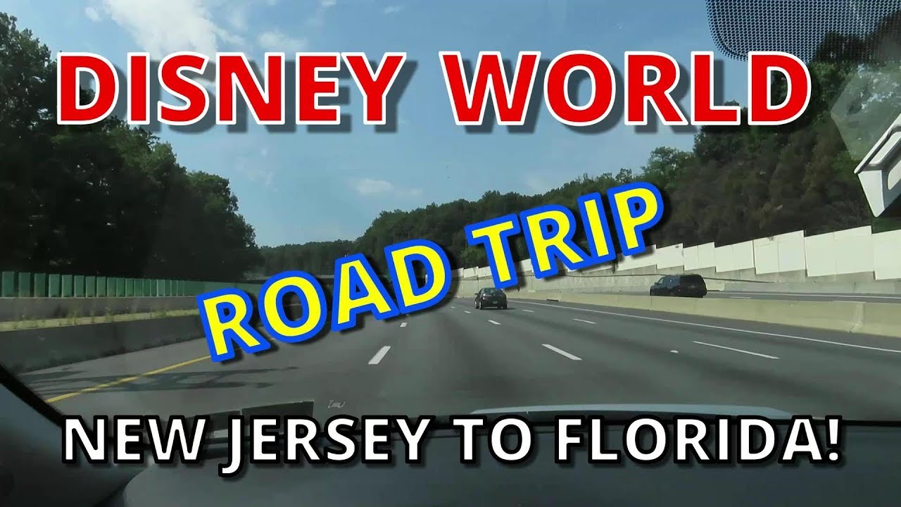 Disney World Road Trip New Jersey to Florida!  Vlog 1