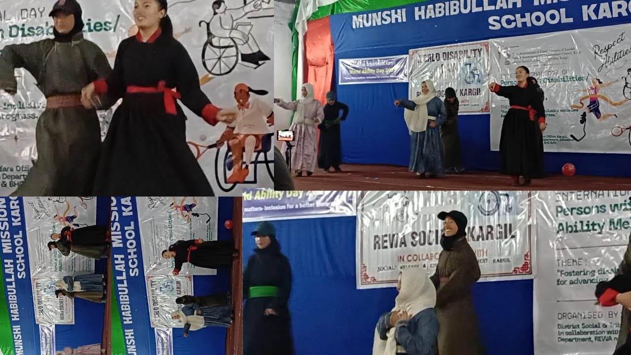 A beautiful Ladakh dance represent by students of munshi habibullah mission higher sec school 😍