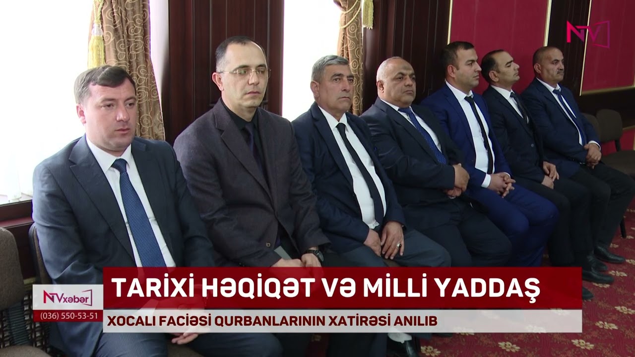 XOCALI QURBANLARININ XATİRƏSİ ANILIB