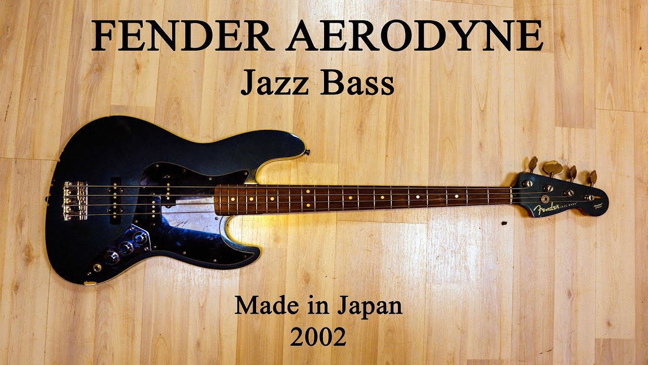 FENDER AERODYNE JAZZ BASS | Made in Japan 2002