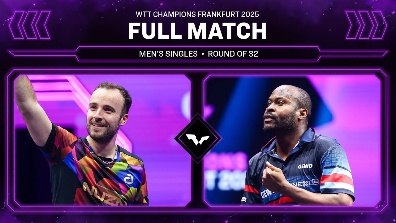FULL MATCH | Simon Gauzy vs Quadri Aruna | MS R32 | #WTTFrankfurt 2025a