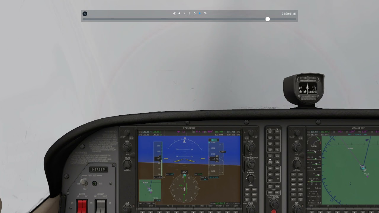 YMLT (Launceston) 14R VOR Approach/ 32L ILS C172SP