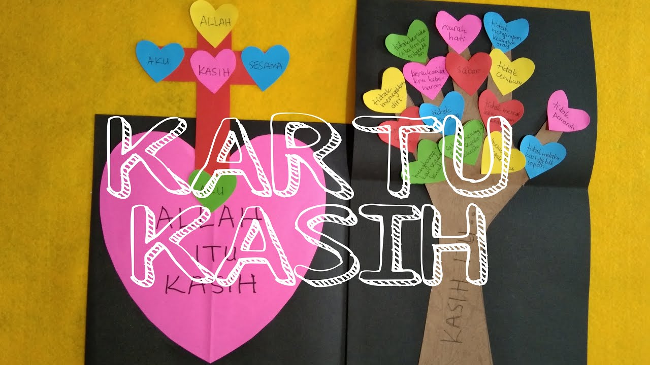 Kreativitas Anak Sekolah Minggu: KARTU KASIH