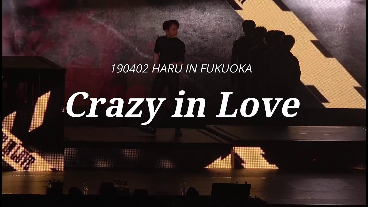 190402 HARU in FUKUOKA Crazy in Love JEONGHAN FOCUS