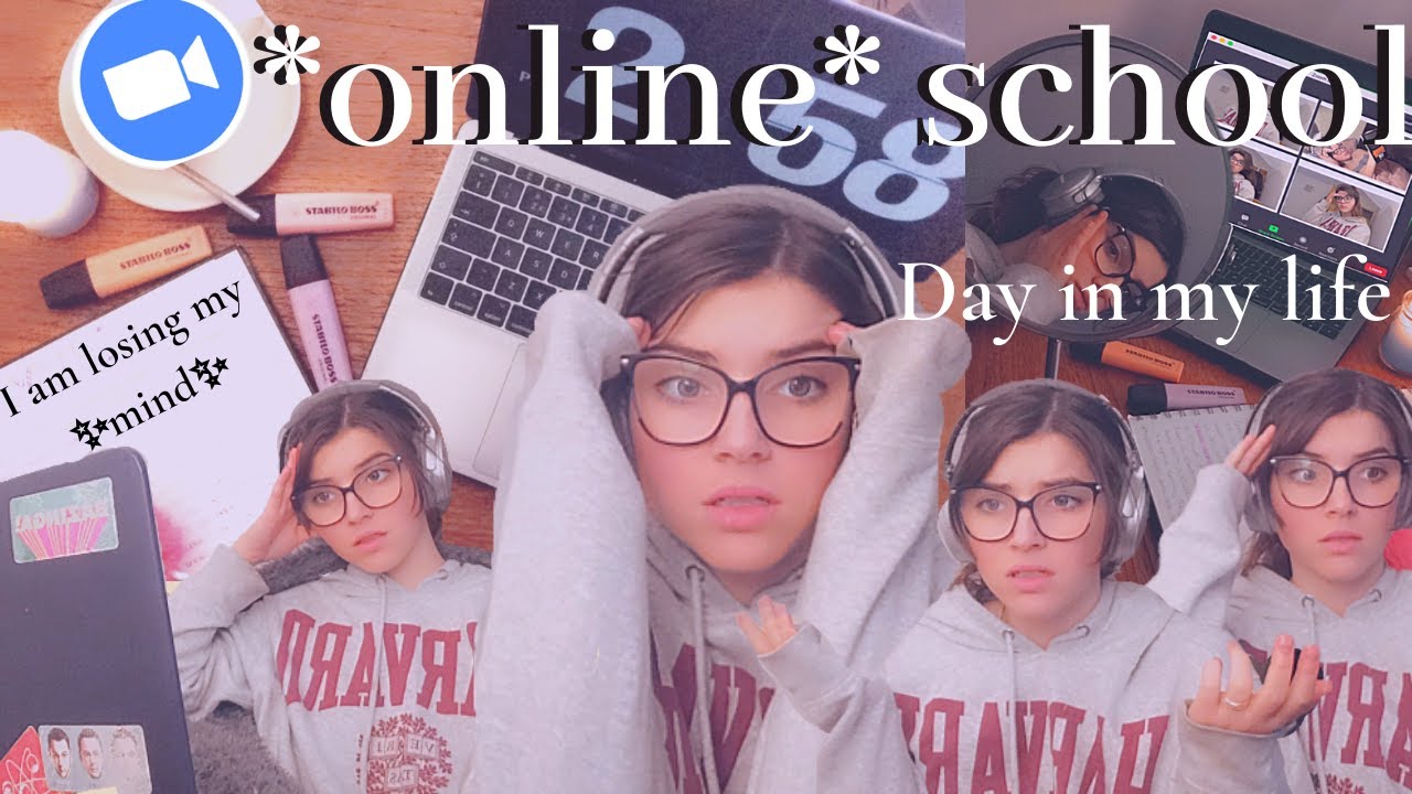 *ONLINE* school day in my life 2021