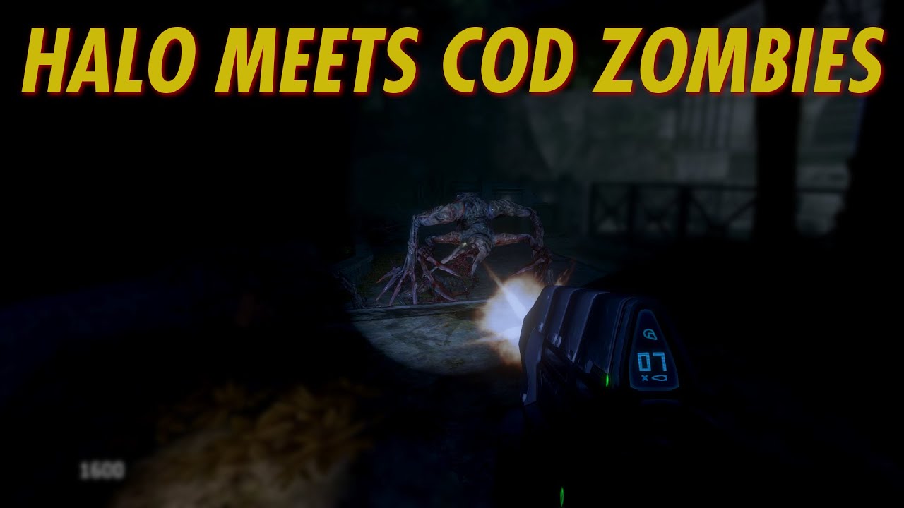 HALO MEETS COD ZOMBIES! MCC Halo 3 Zombies Flood Mod Showcase!