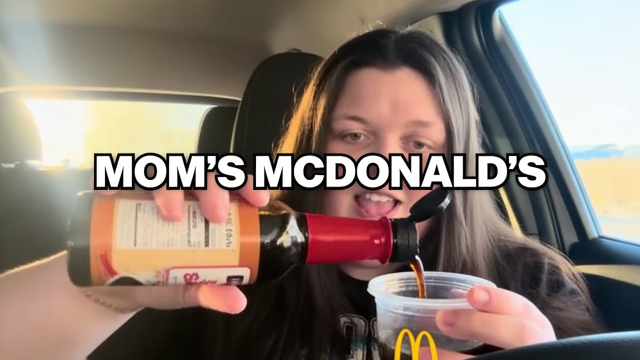 PUTTING SOUR CREAM AND SOY SUACE ON MOMS MCDONALD’S🤢 #prank #pranks #prankvideo #food #pranked 