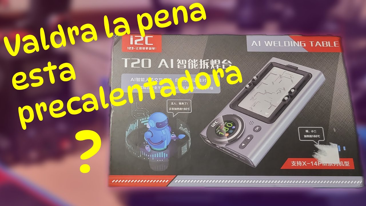 Unboxing// Valdrá la pena la precalentadora marca i2c modelo T20 AI