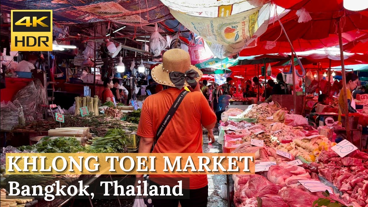 [BANGKOK] Khlong Toei Market 