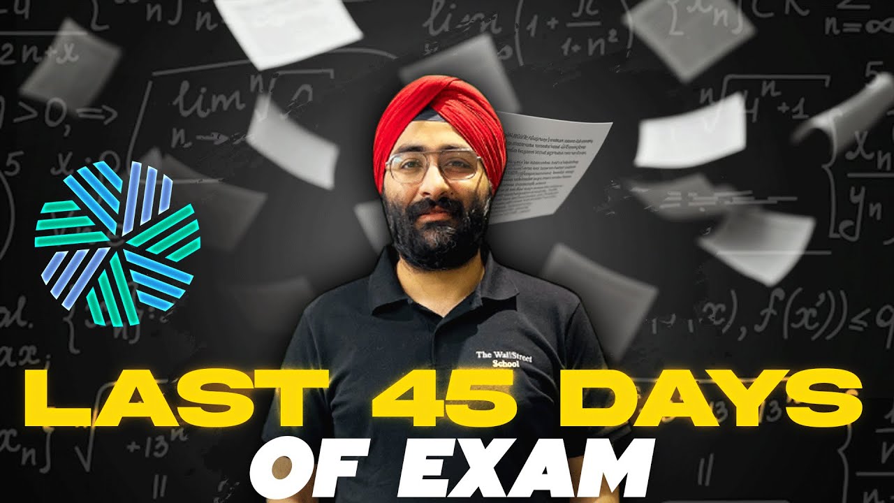 CFA AUGUST 2025 LAST 45 DAYS STRATEGY 🔥 | How to Crack CFA in just 45 Days? | Best Tips by Karan Sir