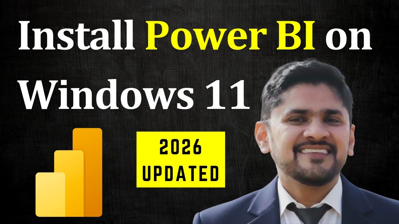 How to install Power BI on Windows 11 | Updated 2026 | Amit Thinks