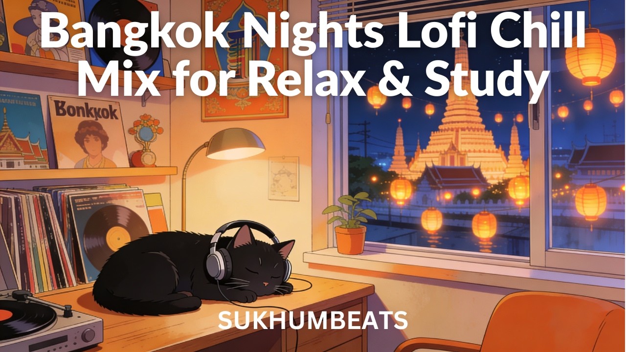 Bangkok Nights Lofi Chill Mix for Relax & Study