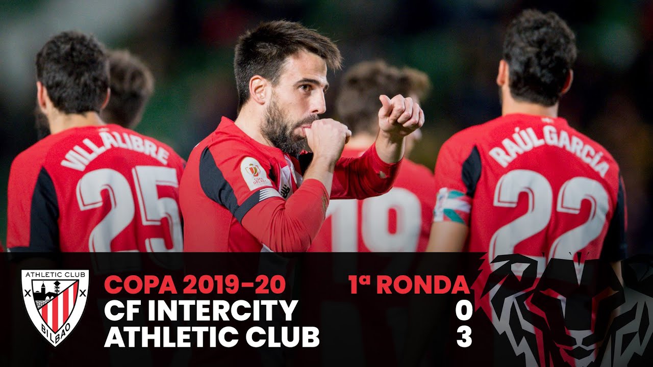 Resumen | Copa del Rey 1ª Ronda | CF Intercity 0-3 Athletic Club ⚽ I Laburpena