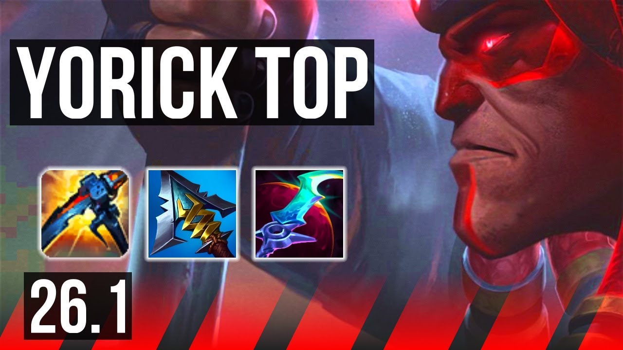 YORICK vs MALPHITE (TOP) | 38K damage | EUW Diamond | 26.1