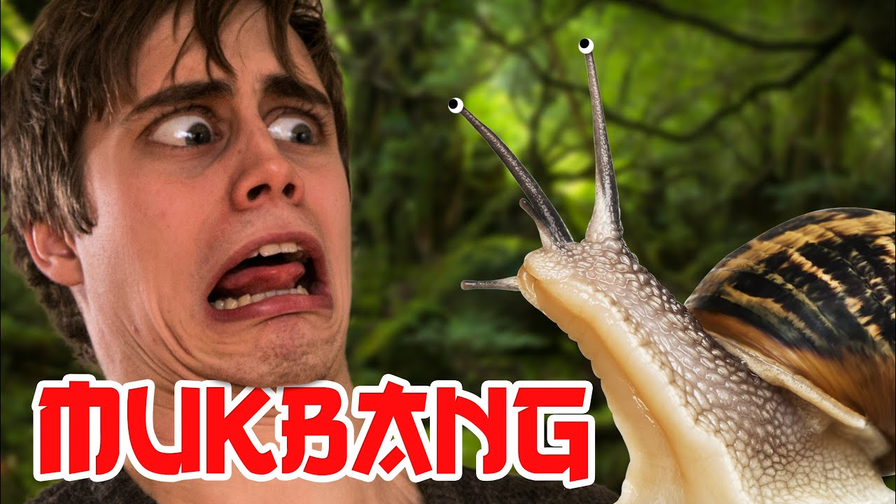 VI ÄTER SNIGLAR (mukbang)