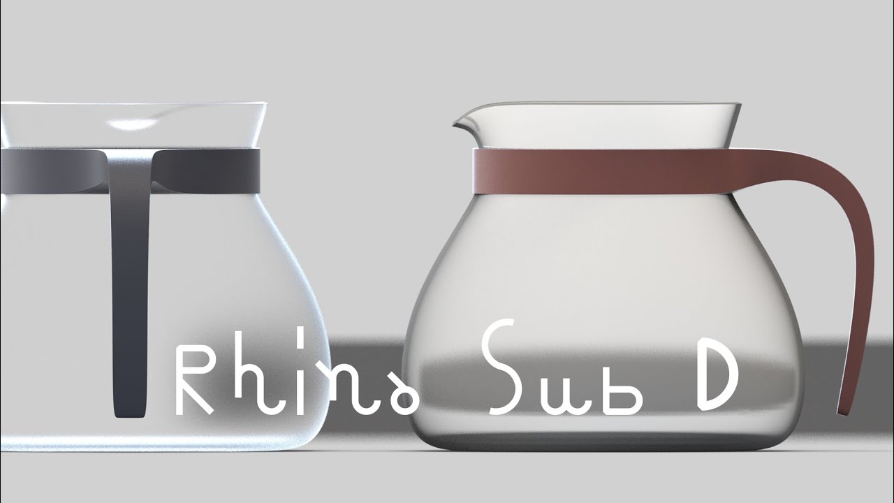 # 005 : Coffee Pot / Rhino7 SubD Practice