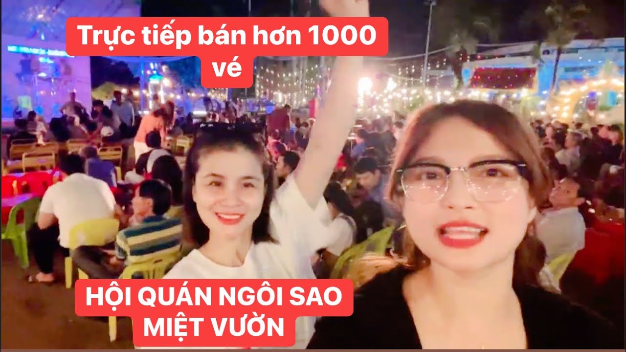 lần đầu mở bán hơn 1000 vé tại Hội Quán Ngôi Sao Miệt Vườn - tưởng không đông mà đông không tưởng