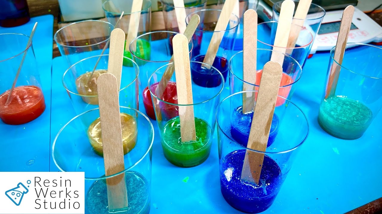 🔴Replay: 15 Color Resin Pour 😱 - Less Than 12 Minutes to Get it Done Before it Sets Up!!