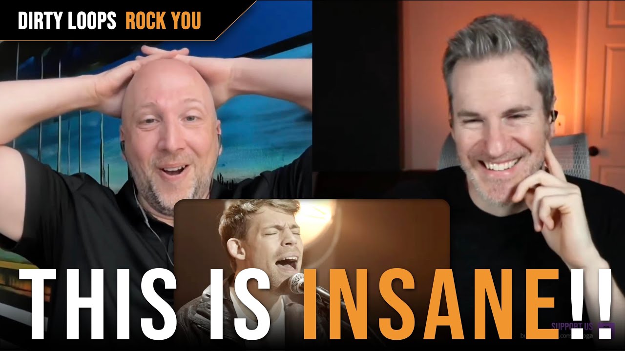 Vocal Coach & Songwriter’s FIRST TIME REACTION to Dirty Loops - Rock You