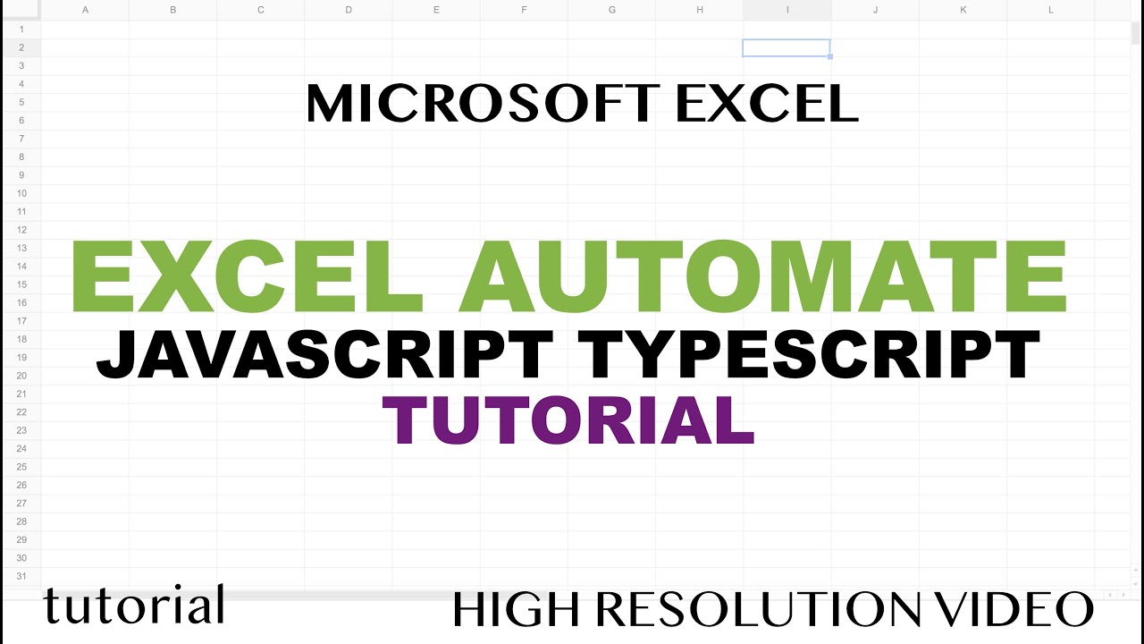 Учебное пособие по программированию JavaScript (TypeScript) для Excel Automate Office Scripts — э...