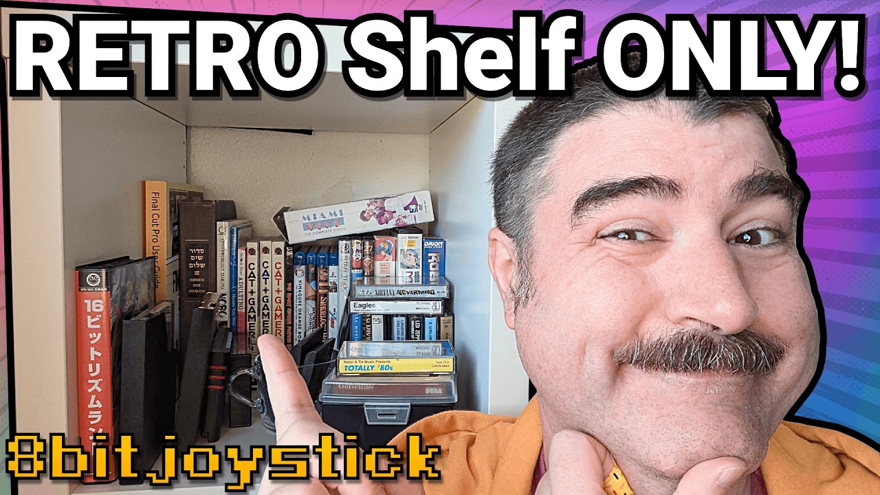 RETRO Shelf ONLY Media Challenge! NO Streaming & Social!