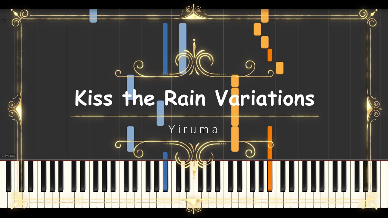 이루마 YIRUMA - Kiss the Rain Variations // Synthesia (Sheet Music, MIDI,)