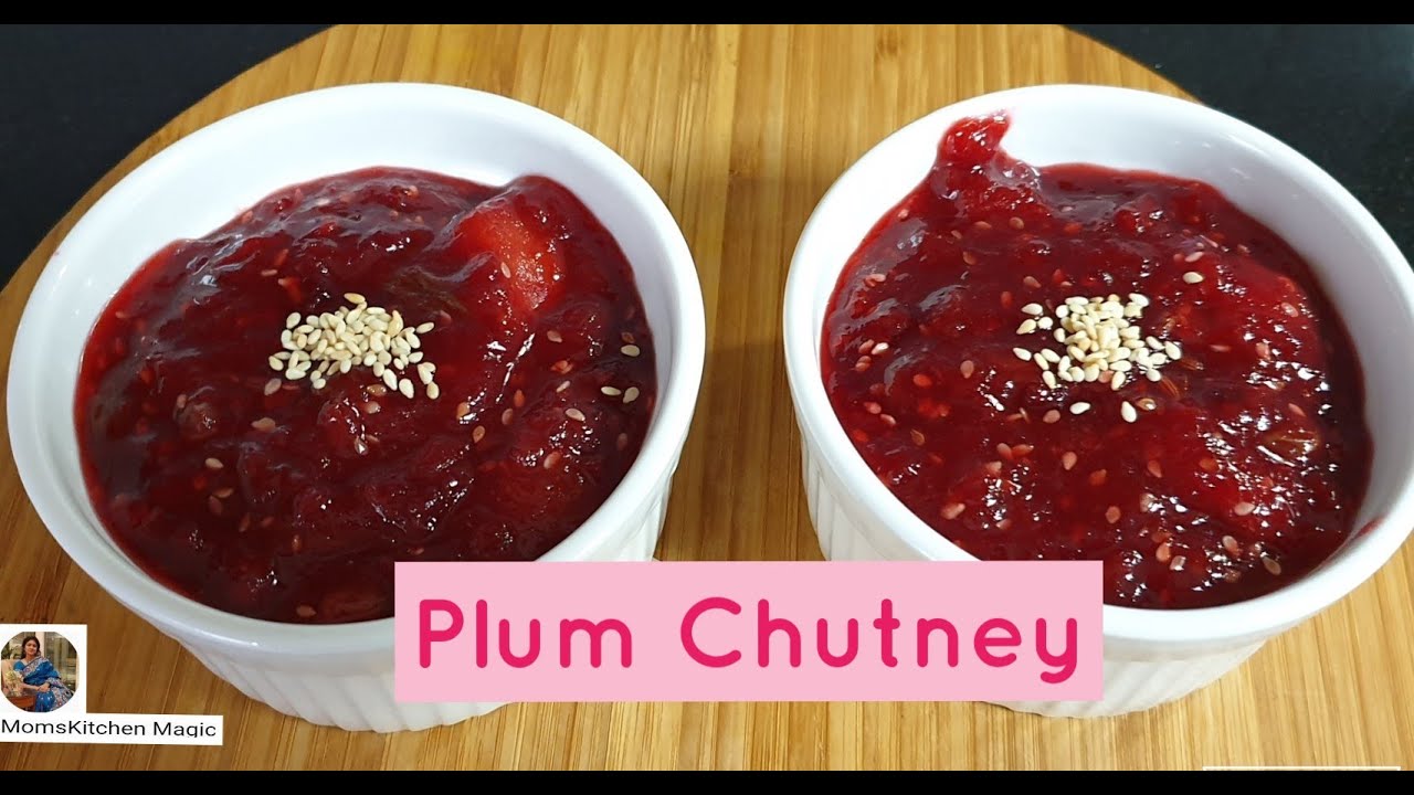 Indian Spiced Healthy Plum Chutney || आलूबुखारा चटनी || Fresh Plum Chatni || Aloo Bukhara Chutney