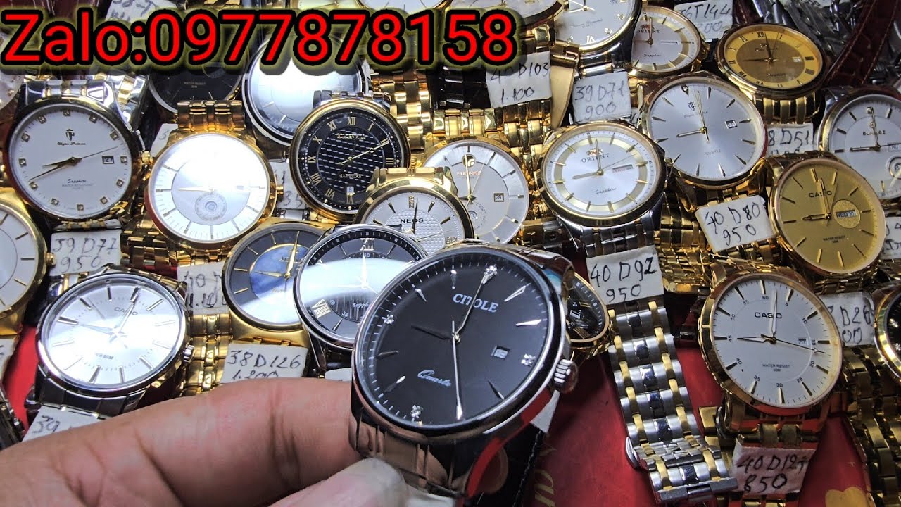 29/08/2025 Đồng hồ cũ mới giá rẻ thái nguyên#donghocu video 37 Call em ĐỒNG 0977878158