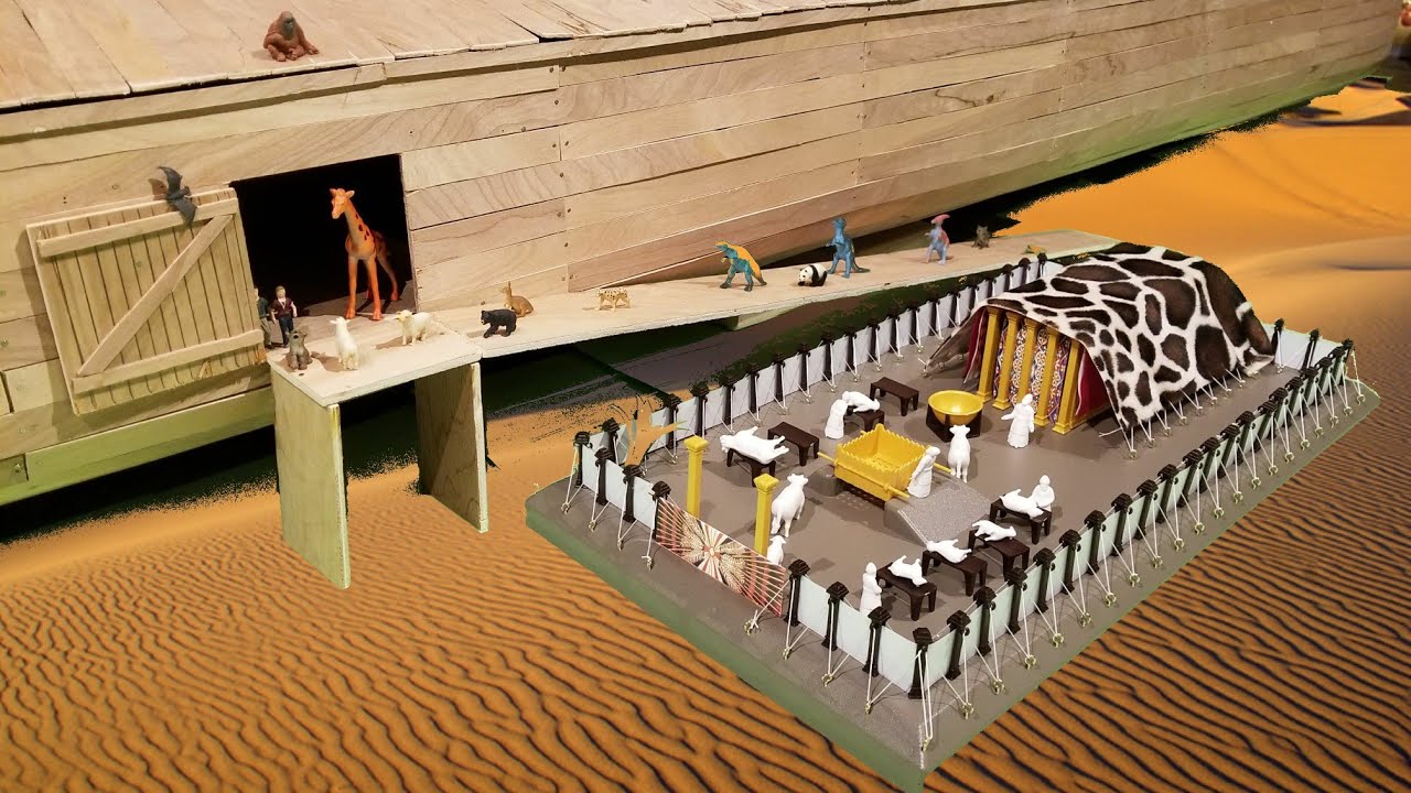 Building the Tabernacle Scale model and full replica