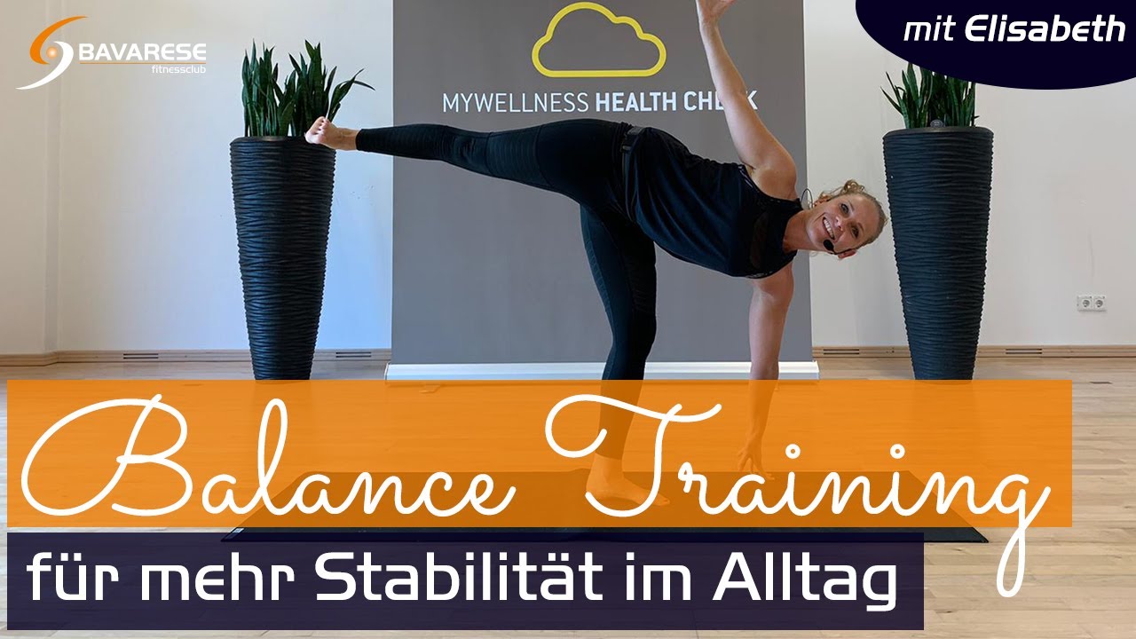 Balance-Workout - Tiefenmuskulatur trainieren für mehr Stabilität im Alltag | Gleichgewichtsübungen