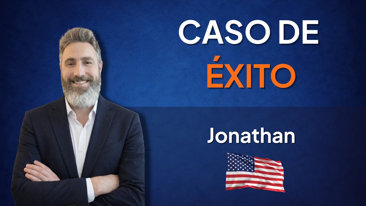 Jonathan 🇺🇸: Antes de nuestras lecciones no podía comunicarme en español, ahora sí. (Cataluña)