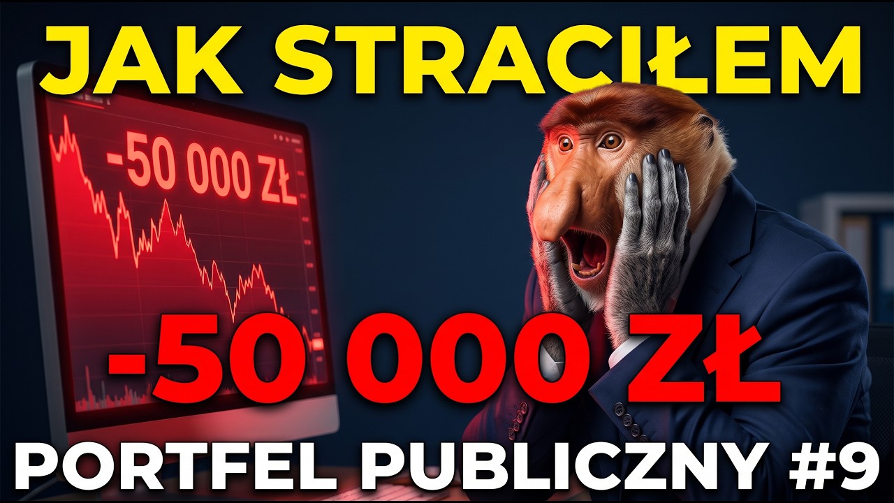 Jak straciłem 50 000 zł na giełdzie | Portfel publiczny #9