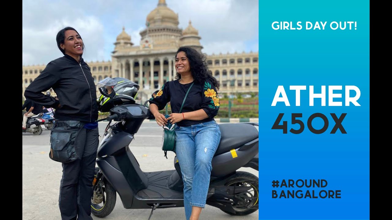Riding the Fastest Electric Scooter : Ather 450X | Girls Day Out