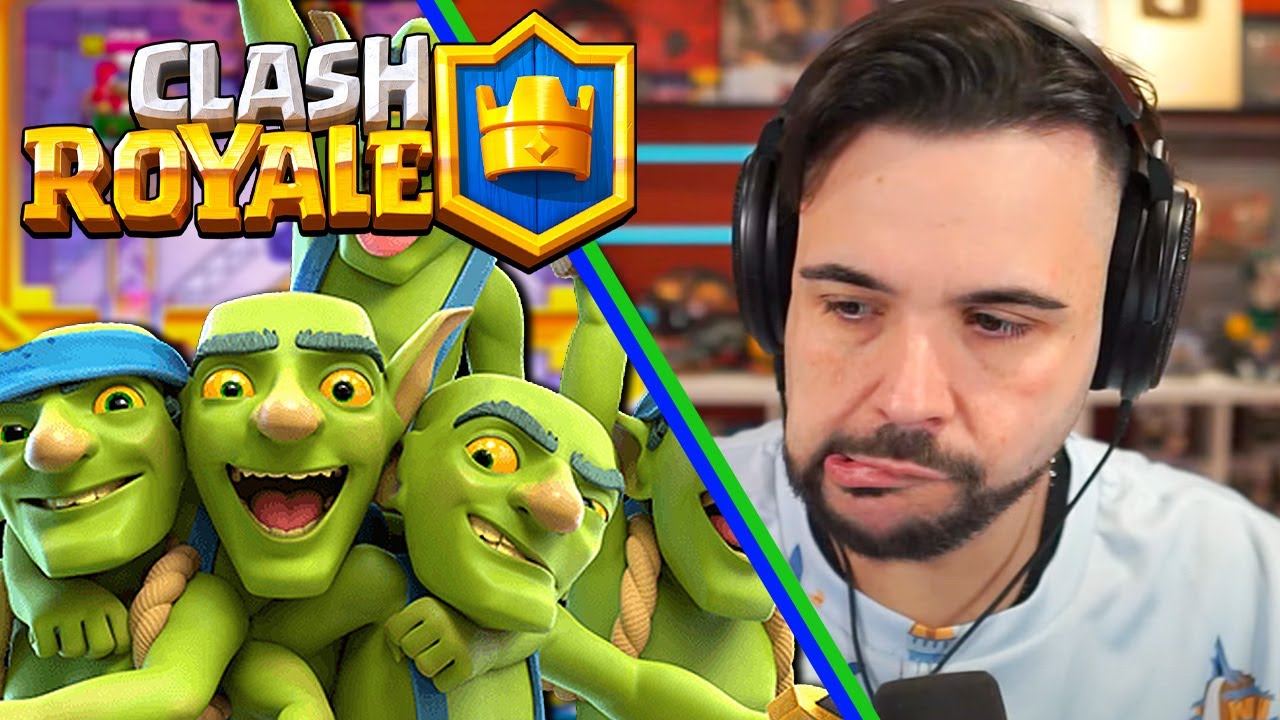 Martedi CLASH ROYALE 1/3, Invasione di Goblin !!