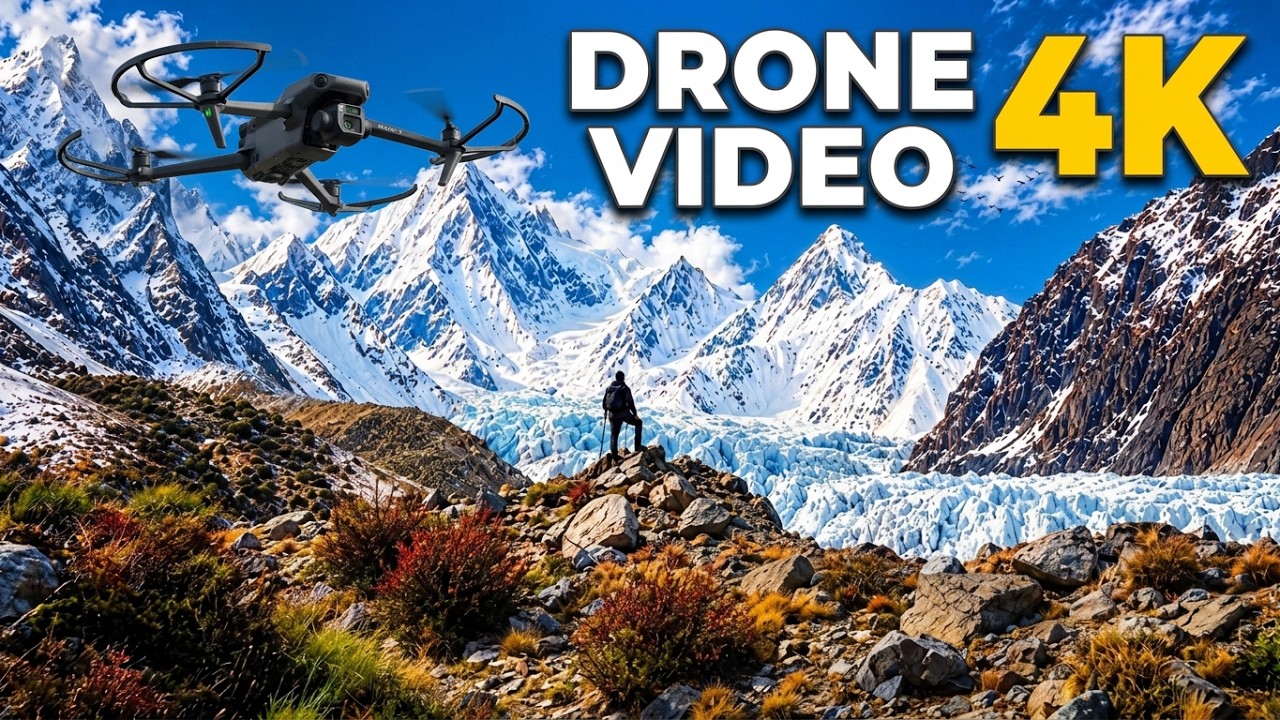 4K CINEMATIC DRONE SHOTS PASSU VALLEY, HUNZA | GILGIT-BALTISTAN, PAKISTAN |