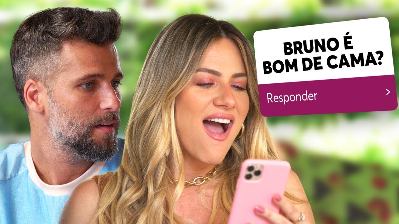 CARINHOSO? CIUMENTO? RECLAMÃO? - COMO É BRUNO GAGLIASSO NA INTIMIDADE!