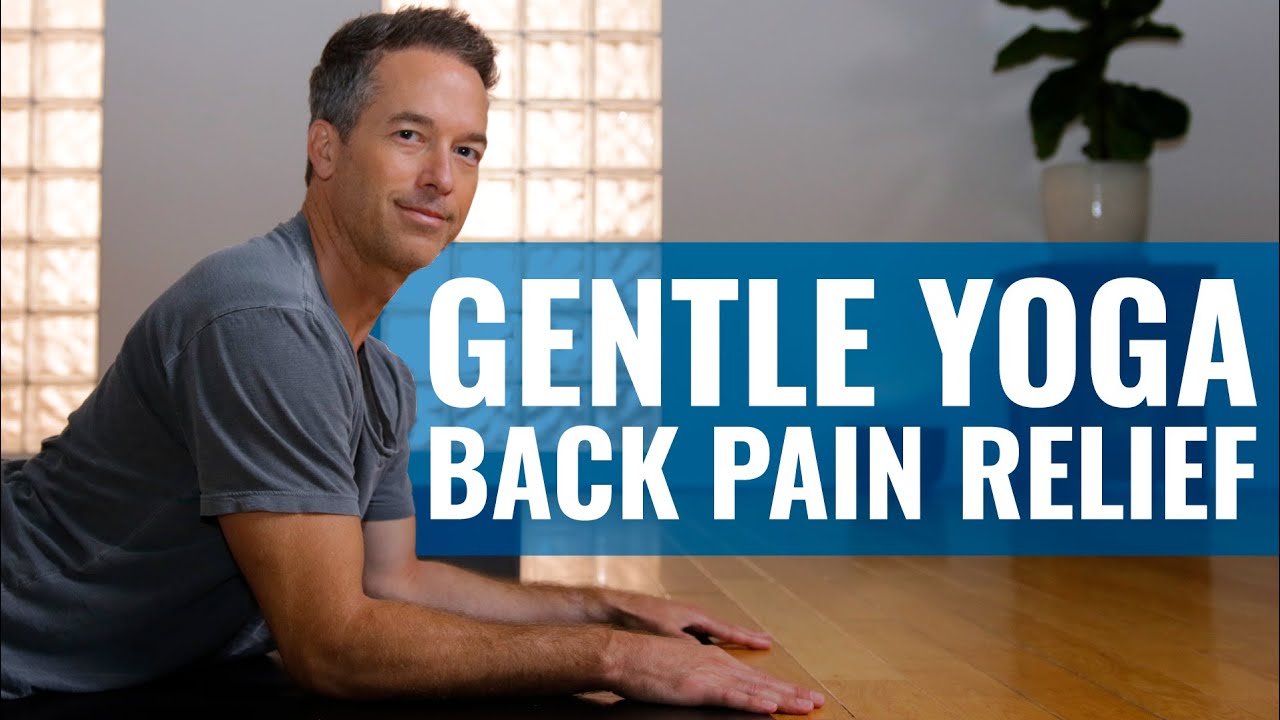 10 Min Gentle Yoga for Back Pain Relief l Ease Tension and Relax Your Back
