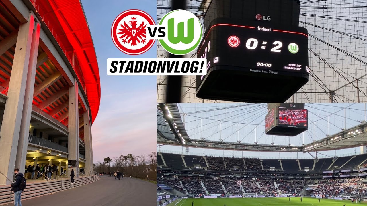 Gästeblock Action | Eintracht Frankfurt - VfL Wolfsburg StadionVlog