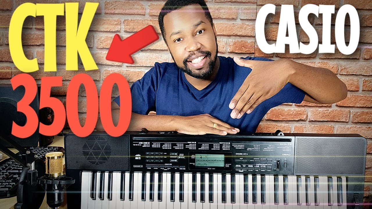 TECLADO CASIO CTK3500 ANALISE / REVIEW / TECLADO CASIO CTK3500